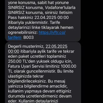 Taahhüt Sonrası 1 Günlük Kullanım İçin Yüksek Fatura Kesilmesi