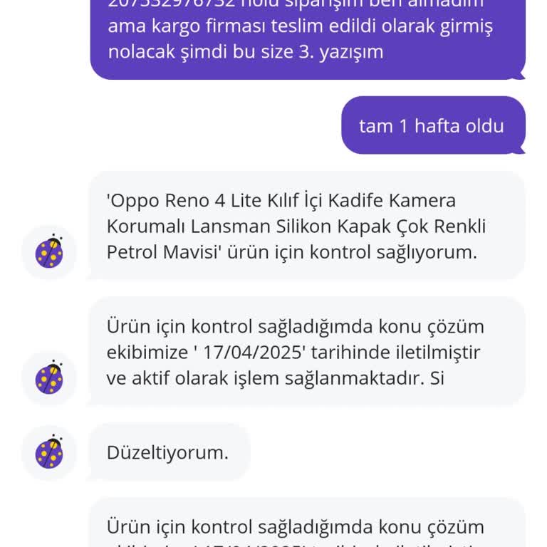 Teslim Edilmediği Halde Teslim Edildi Gösterilen Kargo Sorunu