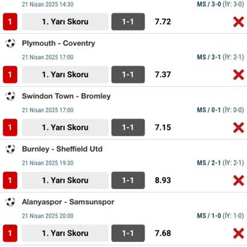 İptal Edilen Maçlarda Eksik İade Edilen Kupon Ücreti