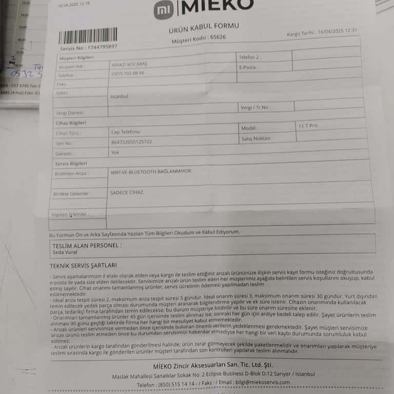 Garanti Biter Bitmez Bozulan Telefon Ve Yüksek Tamir Ücreti Hayal Kırıklığı