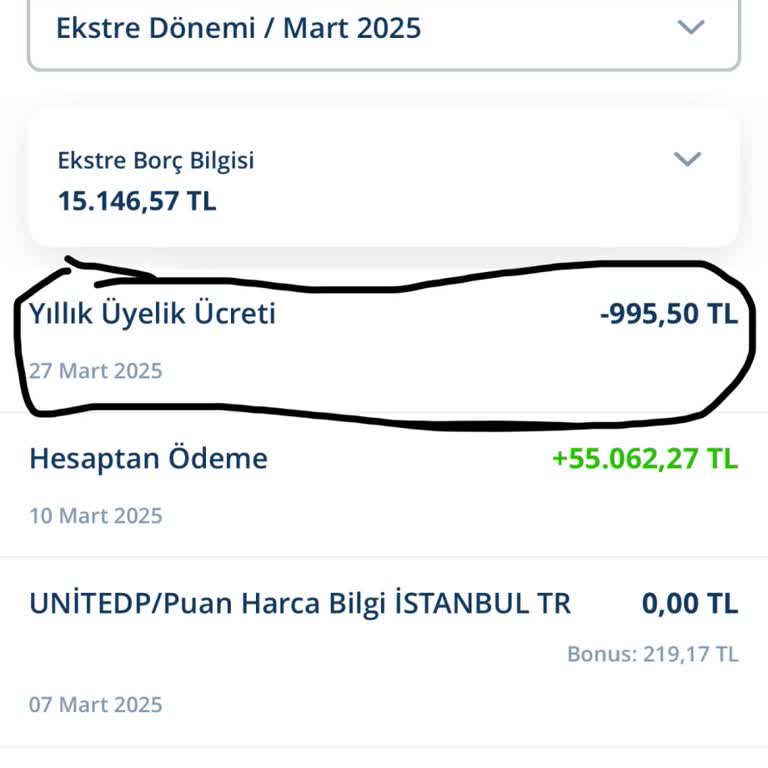 Denizbank Kredi Kartıma Haksız Üyelik Ücreti Yansıtıldı, İadesini İstiyorum
