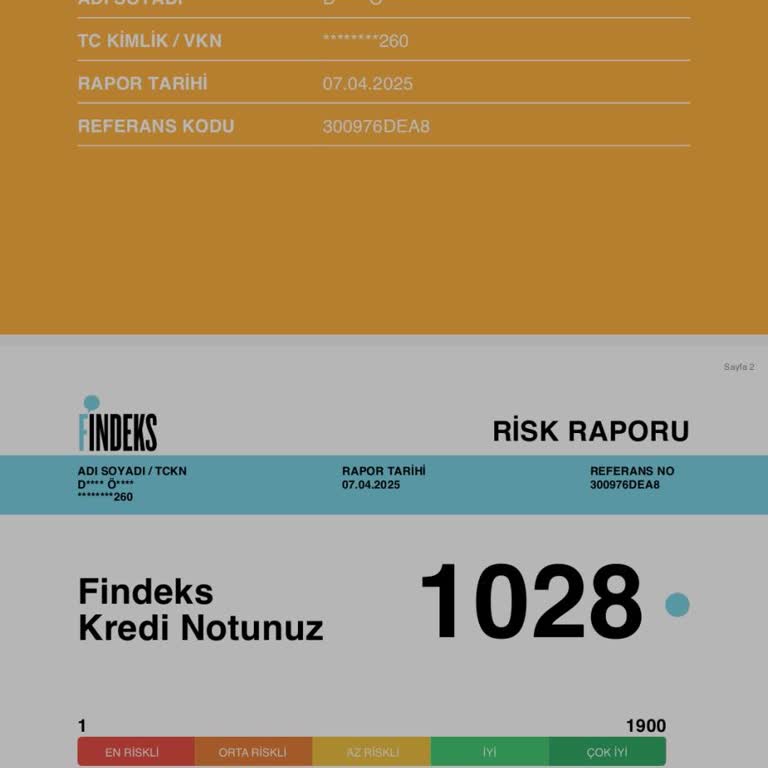Findeks'te Hatalı Borç Bildirimi Ve Kredi Notu Sorunu