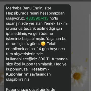 İndirimli Alınan Ürünün Tedarik Edilmemesi Ve Fiyat Artışı Sonrası İptal