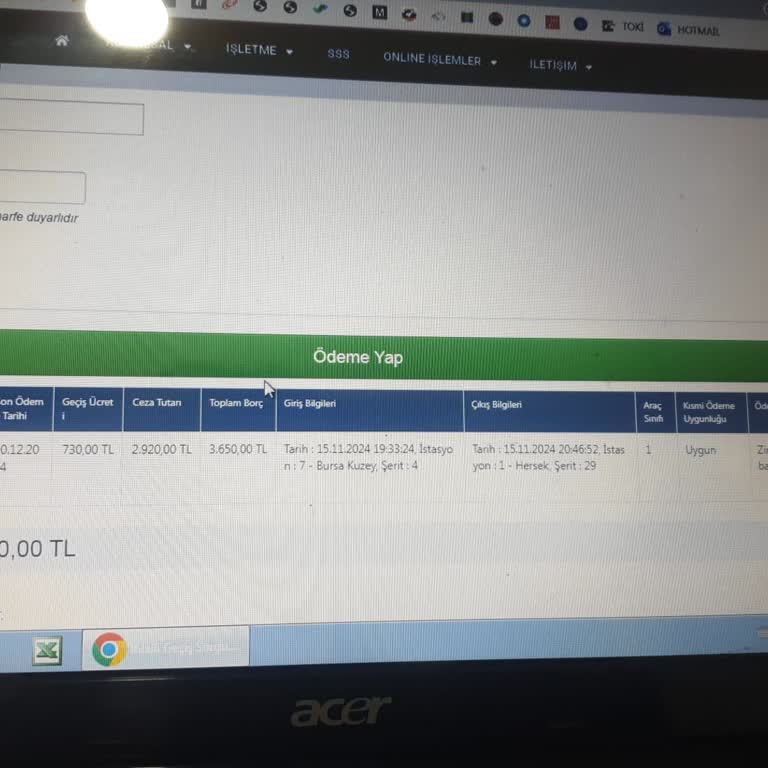 HGS Ve Otoyol Sistemi Arasındaki Sorun Nedeniyle Haksız Ceza