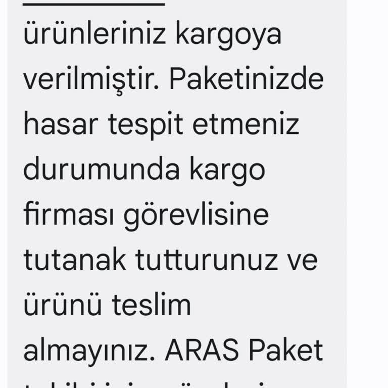 Teslim Edilmeden Teslim Edildi Olarak İşaretlenen Kargo Ve İletişim Sorunu