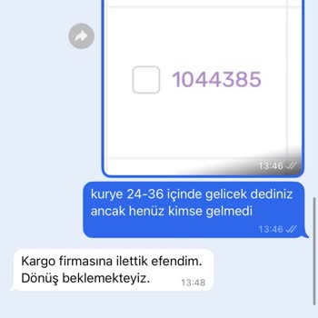 Kargo Alımı Yapılmadı, Para İadesi Yapılmıyor Ve Müşteri Hizmetleri Yanıt Vermiyor