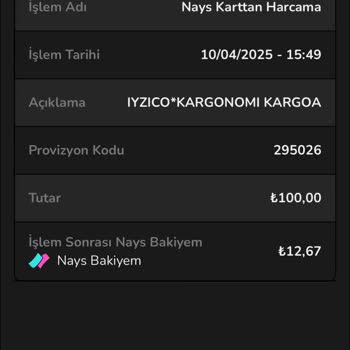 Kargo Alımı Yapılmadı, Para İadesi Yapılmıyor Ve Müşteri Hizmetleri Yanıt Vermiyor
