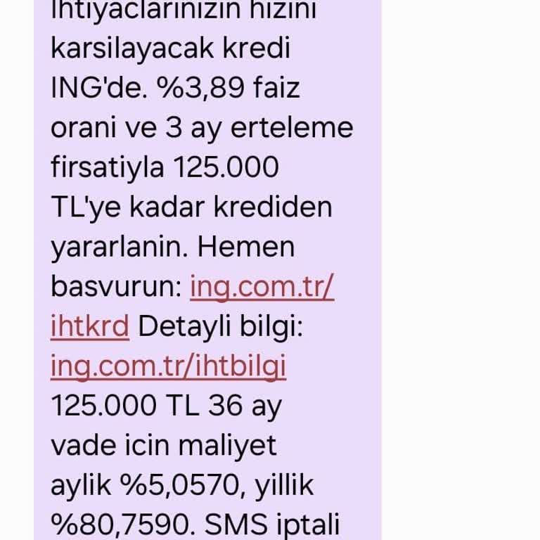 Her Gün Kredi Mesajı Atıp Başvuruya Onay Vermiyorlar