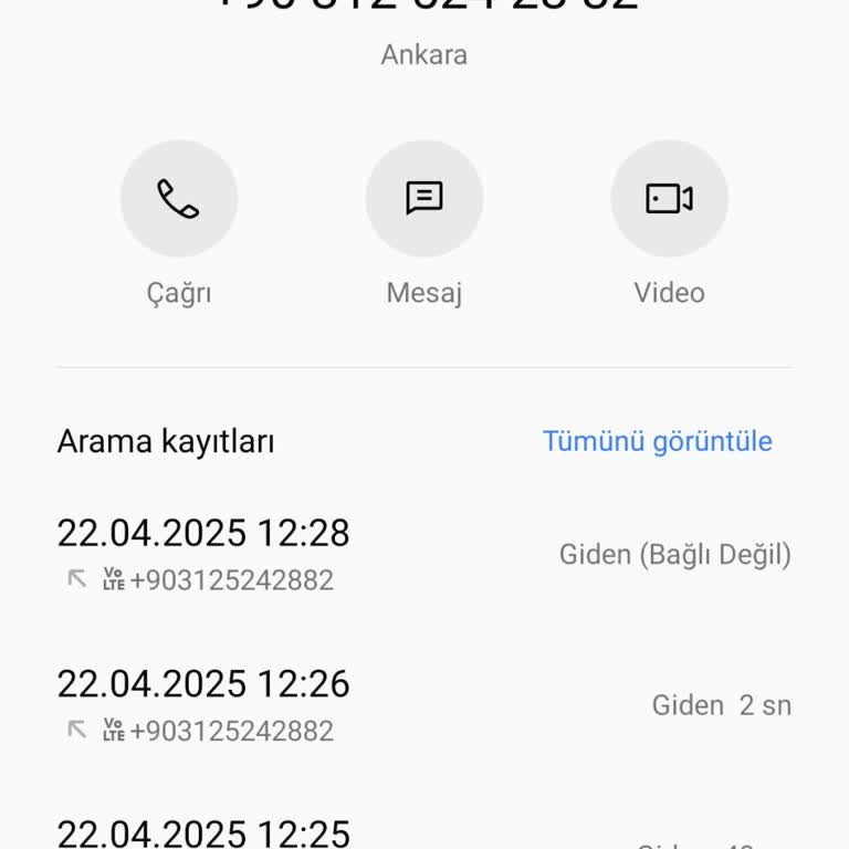 Tanımadığım Numara Tarafından Sürekli Rahatsız Ediliyorum, Sorumluluk Kabul Etmiyorum
