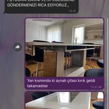 Kırık Masa Camı İçin Bir Aydır Çözüm Bekliyorum