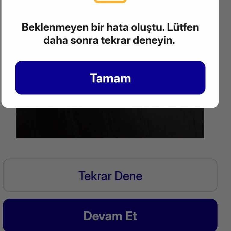 Kimlik Doğrulama Hatası Ve Yetersiz Müşteri Desteği