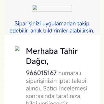 Sipariş Verilen Ürünün Teslim Edilmemesi Ve İade Sürecinde Yaşanan Sorunlar