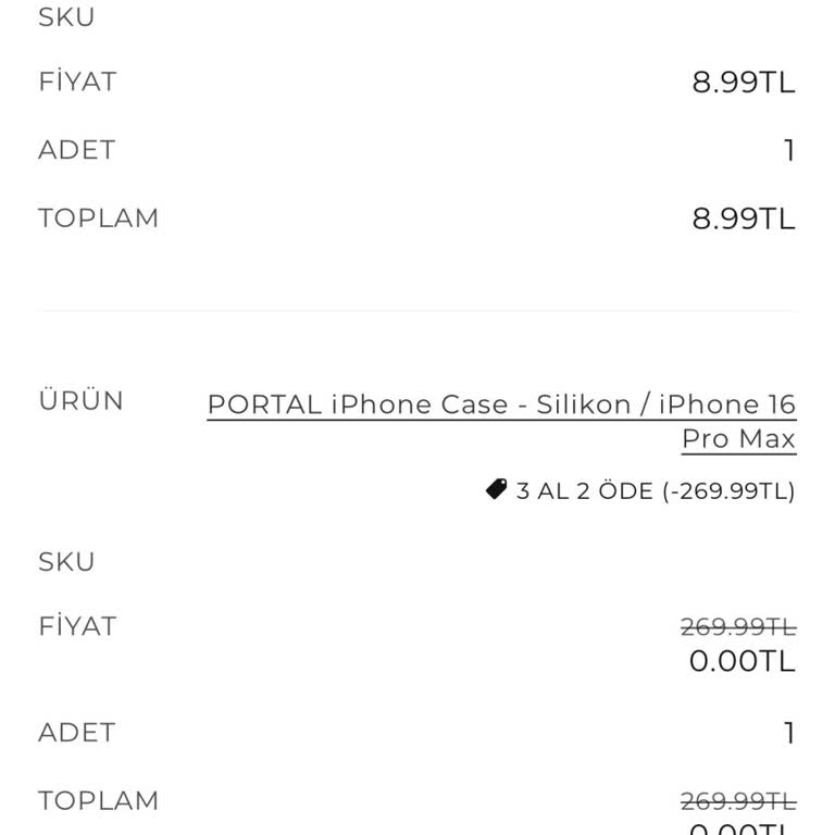 Ücretini Ödediğim Hediye Paketi Gönderilmedi