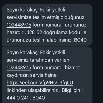 Fakir Çay Makinesi Arızası Ve Servis Sürecinde Mağduriyet