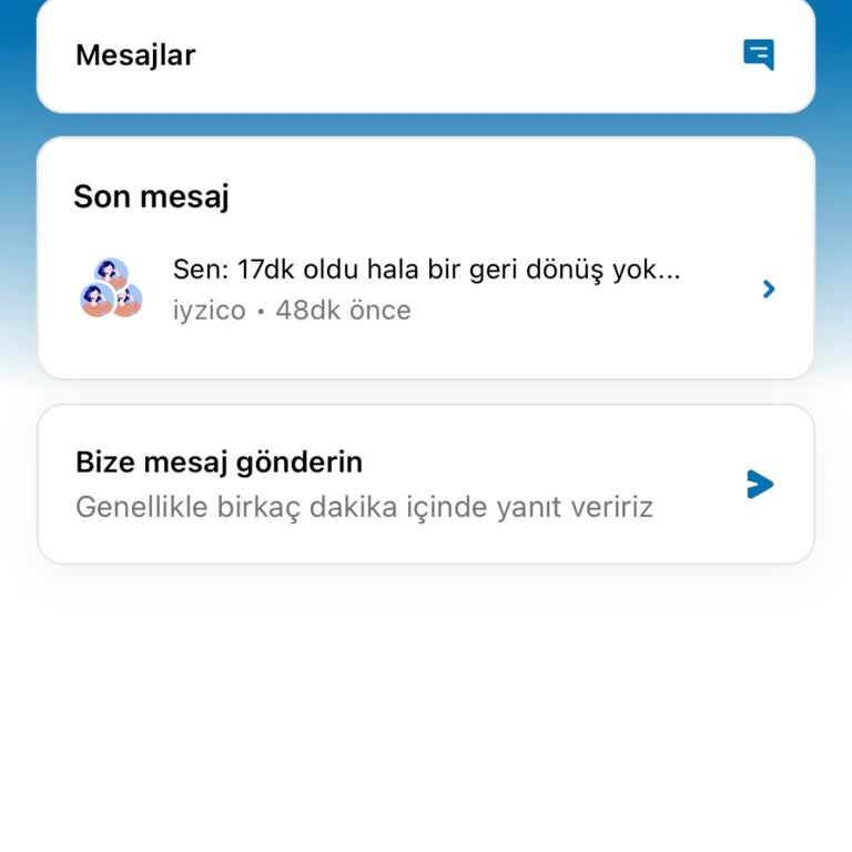 Iyzico İlk Alışveriş Kampanyasındaki Bakiye Hala Yüklenmedi Müşteri Hizmetleri Dönüş Yapmıyor