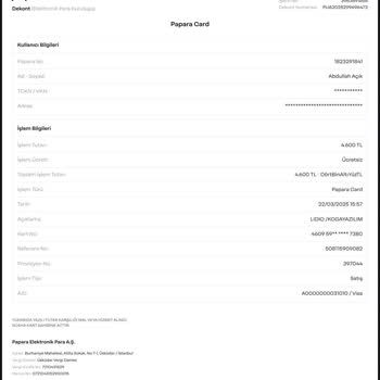 Hesabımdan Bilgim Dışında Para Çekildi, Yardım İstiyorum