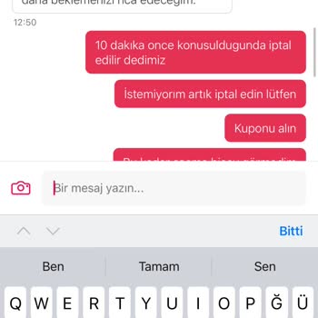 Siparişim Gelmedi Para İadesi Yapılmıyor