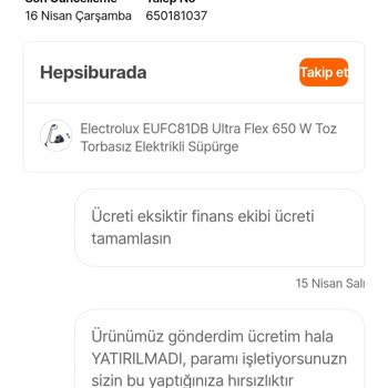 Aylardır Süren Ücret İadesi Sorunu Ve İlgisiz Müşteri Hizmeti