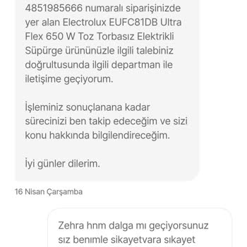 Aylardır Süren Ücret İadesi Sorunu Ve İlgisiz Müşteri Hizmeti