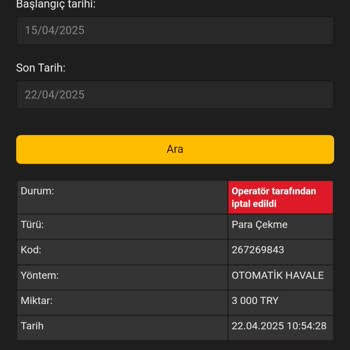 Superbet Spor Turnuvası Kazancım Ödenmedi
