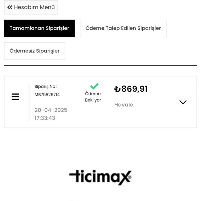 Sipariş Verdim Ne Ürün Var Ne Cevap Mağdur Ediliyorum