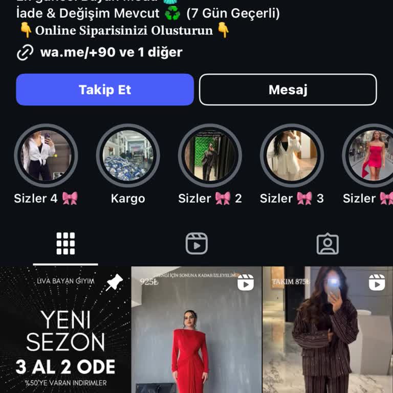 Liva Bayan Giyim Instagram Üzerinden Yaptığım Ödeme Sonrası Ürün Gönderilmedi
