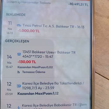 Petrol Ofisi Kartımdan İki Kez 1000 TL Çekim Yapıldı İade Süreci Uzadı