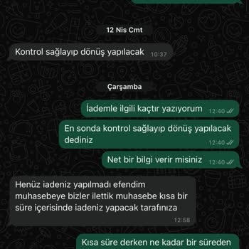 Bir Ay Geçti, Para İadem Hâlâ Yapılmadı!