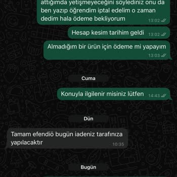 Bir Ay Geçti, Para İadem Hâlâ Yapılmadı!