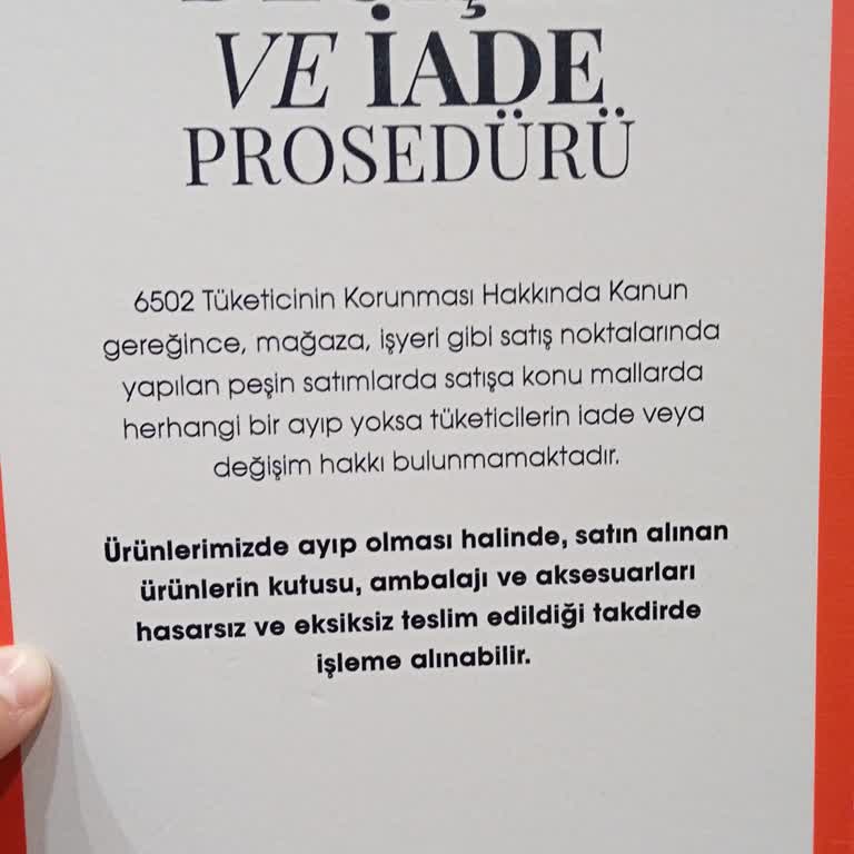 Schafer Mağazasından Aldığım Ürünün İadesinde Yaşadığım Sorunlar Ve Yetersiz Müşteri Hizmeti