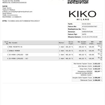 Kiko Milano Makyaj Çantası Kısa Sürede Yırtıldı, Mağduriyetim Giderilmedi