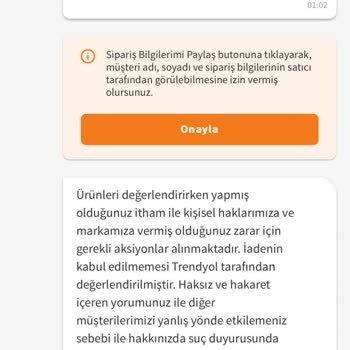 İade Reddi Sonrası Satıcıdan Tehdit Ve Kötü İletişim