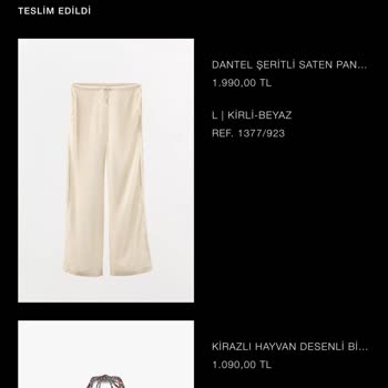 Zara İade Ücretim 14 Gün Geçmesine Rağmen Hesabıma Yatırılmadı