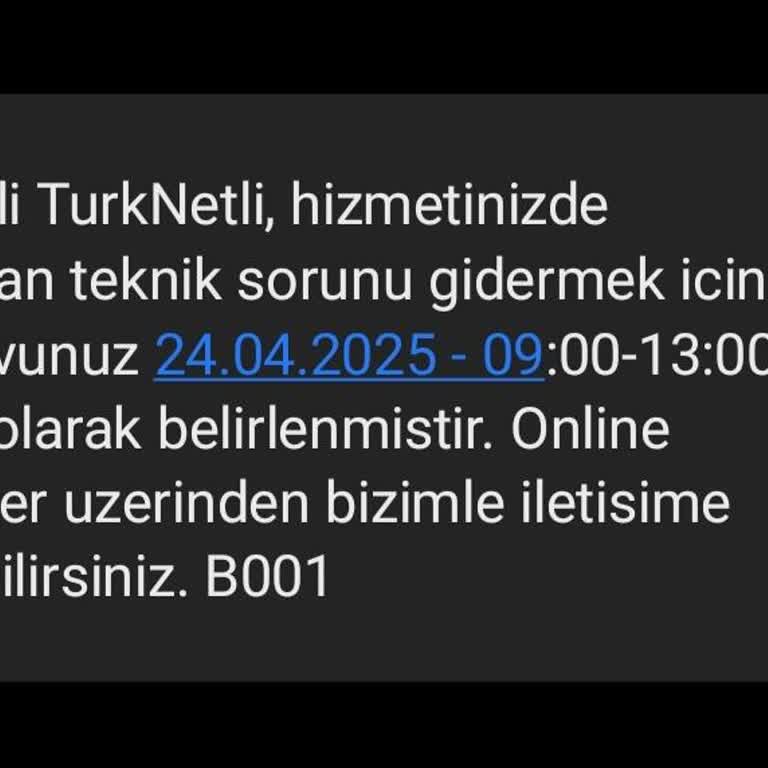 TurkNet Gigafiber Aboneliğinde Yanıltıcı Bilgilendirme Ve Hizmet Kesintisi Nedeniyle Mağduriyet