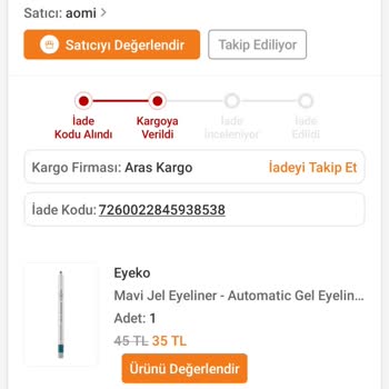 Trendyol İade Sürecinde Oyalama Ve Kayıp Ürün Mağduriyeti