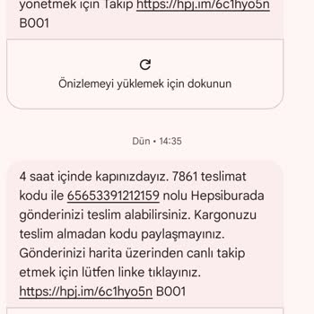 Teslimat Beklerken Siparişimin İptal Edilmesiyle Mağdur Oldum
