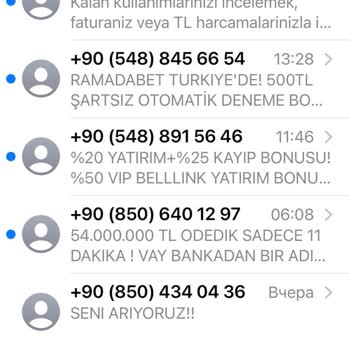 Yeni Turkcell Hattımla Sürekli İstenmeyen Arama Ve Mesajlar Alıyorum