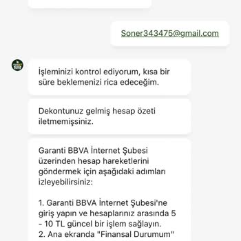 Para Yatırma İşlemi Gerçekleşmedi Ve Canlı Destek Yardımcı Olmuyor