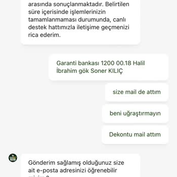 Para Yatırma İşlemi Gerçekleşmedi Ve Canlı Destek Yardımcı Olmuyor