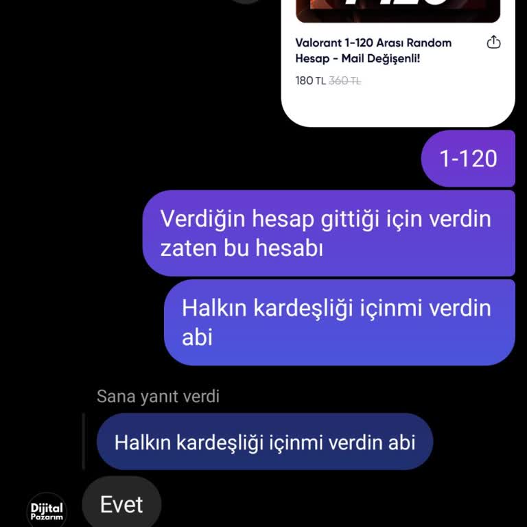 Satın Aldığım Valorant Hesabının Birden Fazla Kişiye Satılması Ve Destek Hattının İlgisizliği