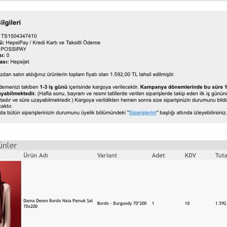 Siparişime Ulaşamıyorum, Ne Ürün Var Ne İade!