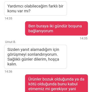 Aldığım Bozuk Tavuk İçin İade Ve Değişim Yapılmadı