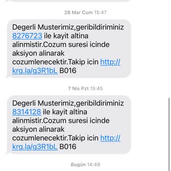 Teslim Edilmeyen Kargo İçin Dönüş Yapılmıyor