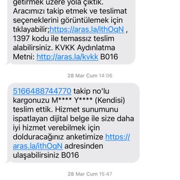 Teslim Edilmeyen Kargo İçin Dönüş Yapılmıyor