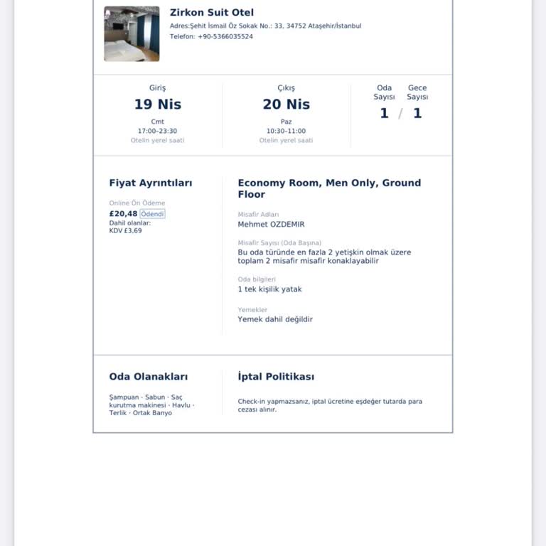 I Booked a Private Room at Zirkon Suit Hotel on Trip.com But Was Forced to Share With a Stranger