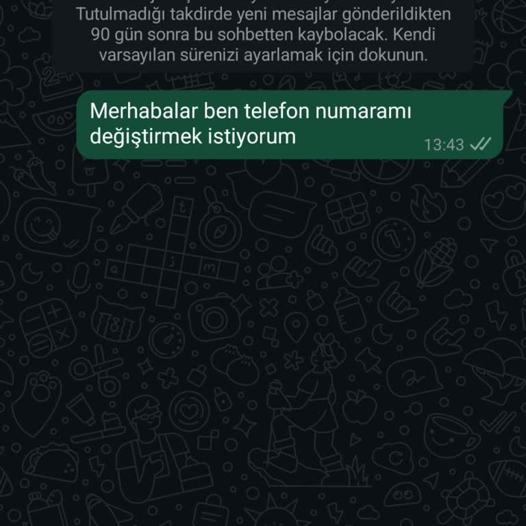 Numara Değişikliği Talebime Dönüş Yapılmıyor