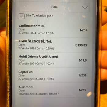 Onayım Dışında Yapılan Mobil Ödeme Abonelikleri Ve Haksız Fatura Yansıtılması