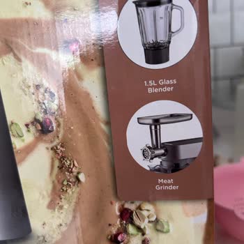 Batidora Kenwood Homebake Pro, recibí material de pieza incorrecto