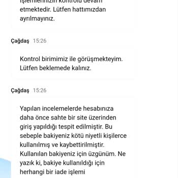 Onwin Bahis Sitesinde Hesap Ve Bakiye Sorunu Yaşadım