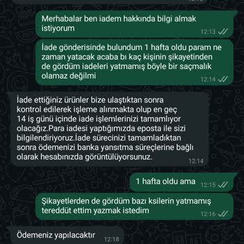 İade Edilen Ürünün Para İadesi Gecikiyor, Müşteri Mağdur Ediliyor